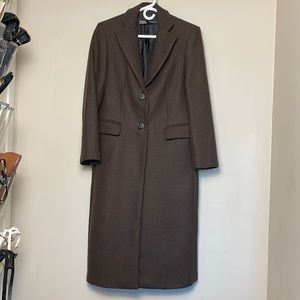 Zara Long Wool Blend Coat